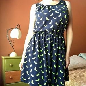 Crazy Bird Lady Summer Dress